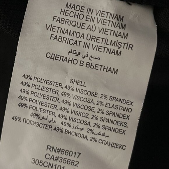 Bebe Size 00 Audrey Black "Classic Trouser" Pant NWT - Picture 3 of 5